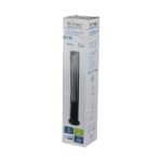 LED Κολονάκι Φωτιστικό 10W V-TAC 86cm Αδιάβροχο IP65 Μαύρο Θερμό 3000K – 8331