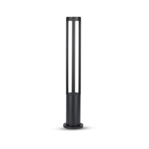 LED Κολονάκι Φωτιστικό 10W V-TAC 86cm Αδιάβροχο IP65 Μαύρο Θερμό 3000K – 8331