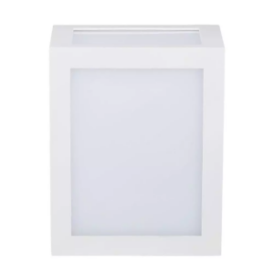 LED αδιάβροχο φωτιστικό 12W IP65 6400K Ψυχρό λευκό με λευκό σώμα V-TAC – 8336