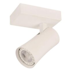 ΣΠΟΤ ΟΡΟΦΗΣ ΜΟΝΟ GU10 S1901 ΛΕΥΚΟ EUROLAMP 144-60006