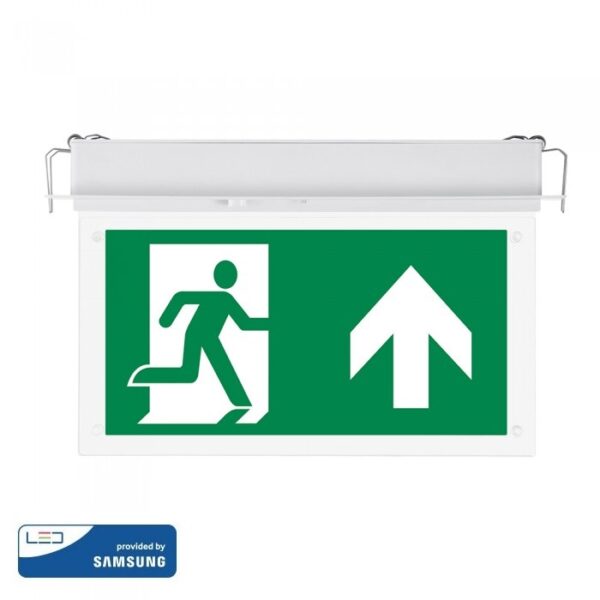 LED Φωτιστικό Ασφαλείας Χωνευτό 2W V-TAC PRO Samsung Chip IP20 140lm Ψυχρό Λευκό 6000K – 835