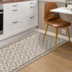 Beige Rhombus – M διάδρομος βινυλίου Ango – 83513