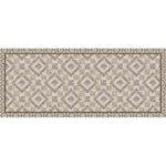 Beige Rhombus – M διάδρομος βινυλίου Ango – 83513