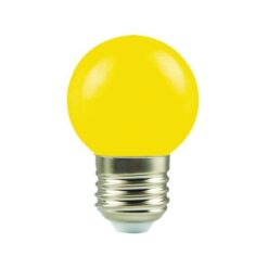 ΛΑΜΠΑ LED ΣΦΑΙΡΙΚΗ 1,8W E27 ΚΙΤΡΙΝΗ 175-265V EUROLAMP – 147-77500