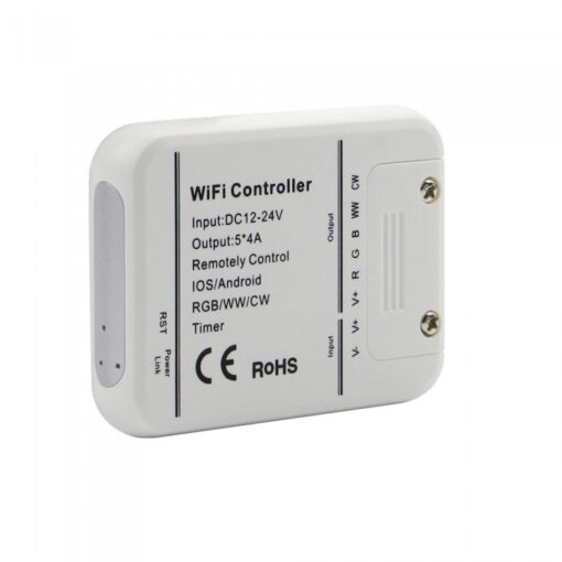 Wi-Fi LED Controller Dimmer για RGB, RGBW, RGBWW & Μονόχρωμη LED Ταινία 120W | 240W Smart Home Συμβατό Με Amazon Alexa & Google Home V-TAC – 8426