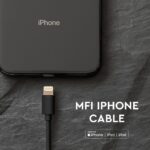 Καλώδιο Iphone 1.5m Μαύρου Χρώματος Με MFI V-TAC – 8452