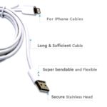 Καλώδιο Iphone 1.5m Λευκού Χρώματος Με MFI V-TAC – 8453