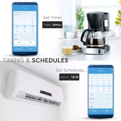 Wi-Fi Πύλη RF433 Smart Home Συμβατή Με Amazon Alexa & Google Home V-TAC – 8466