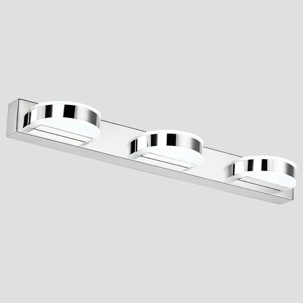 ΦΩΤΙΣΤΙΚΟ ΜΠΑΝΙΟΥ LED 12W 4000Κ ΟΒΑΛ 3Φ 500X50X100 ΝΙΚΕΛ EUROLAMP 144-80003