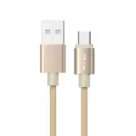Καλώδιο Micro USB χρυσό 1m Platinum Series V-TAC – 8490