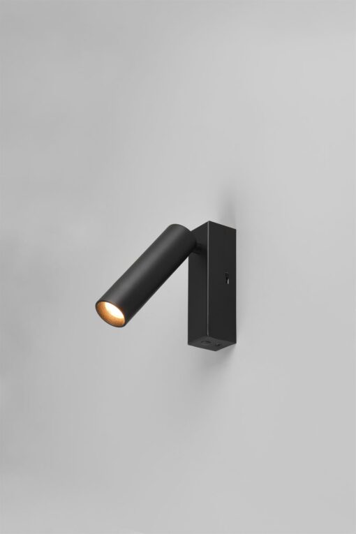 LED Spot Φωτιστικό Οροφής/Τοίχου Μαύρο Ματ AMBALA 5.5W 500lm CCT Step Dimmable Trio Lighting – 849210132