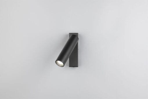 LED Spot Φωτιστικό Οροφής/Τοίχου Μαύρο Ματ AMBALA 5.5W 500lm CCT Step Dimmable Trio Lighting – 849210132