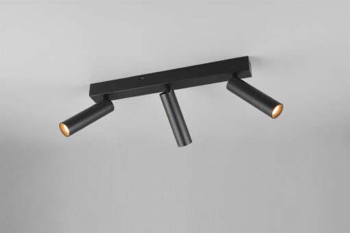 LED Spot Φωτιστικό Οροφής Μαύρο Ματ AMBALA 16.5W 1500lm CCT Step Dimmable Trio Lighting – 849210332