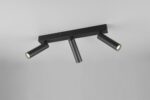 LED Spot Φωτιστικό Οροφής Μαύρο Ματ AMBALA 16.5W 1500lm CCT Step Dimmable Trio Lighting – 849210332