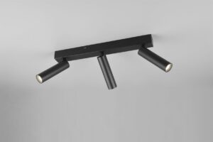 LED Spot Φωτιστικό Οροφής Μαύρο Ματ AMBALA 16.5W 1500lm CCT Step Dimmable Trio Lighting – 849210332