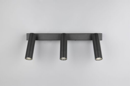 LED Spot Φωτιστικό Οροφής Μαύρο Ματ AMBALA 16.5W 1500lm CCT Step Dimmable Trio Lighting – 849210332