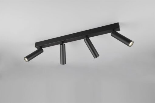 LED Spot Φωτιστικό Οροφής Μαύρο Ματ AMBALA 22W 2000lm CCT Step Dimmable Trio Lighting – 849210432