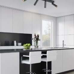 LED Spot Φωτιστικό Οροφής Μαύρο Ματ AMBALA 22W 2000lm CCT Step Dimmable Trio Lighting – 849210432