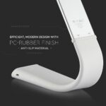 Φορητό Φωτιστικό Γραφείου LED Λευκό 6.5W Dimmable Αφής V-TAC 120° 110lm με Μπαταρία & Εναλλαγή Χρωμάτων Φωτισμού – 8520