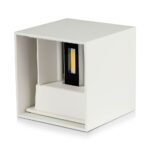 Επιτοίχιο Φωτιστικό Up-Down LED Λευκό ΙP65 Αλουμίνιο V-TAC 11W 4000K Φυσικό – 218528