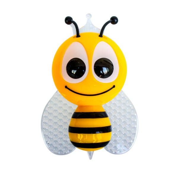 Φωτάκι Νυκτός LED 1W RGB Κίτρινη Μελισσούλα με Αισθητήρα Ημέρας Νύχτας ACA DECOR – 852LED1Y