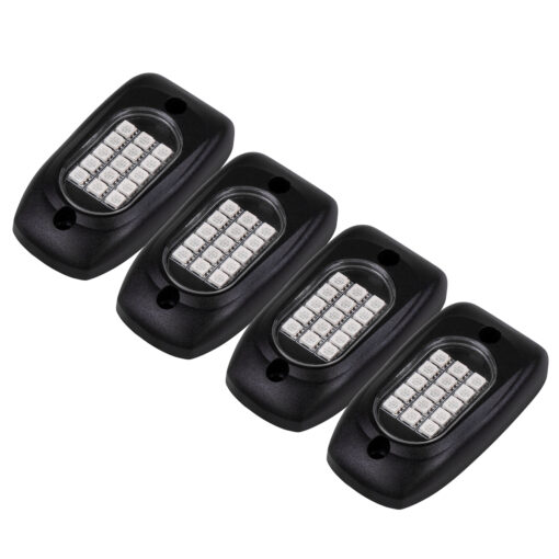 GloboStar® 85331 Car Underbody LED Flood Kit DC 12V 60W με Smart Bluetooth Controller – Εφαρμογή APP & Ασύρματο Χειριστήριο RF Αδιάβροχο IP68 Πολύχρωμο RGB