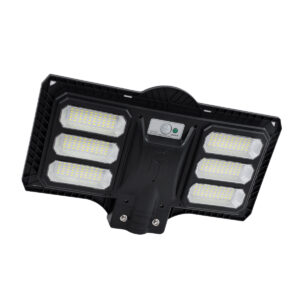 GloboStar® STREETO 85347 Professional LED Solar Street Light Αυτόνομο Ηλιακό Φωτιστικό Δρόμου 150W 1000lm 300 x LED SMD 5730 με Ενσωματωμένο Φωτοβολταϊκό Panel 6V 12W & Επαναφορτιζόμενη Μπαταρία Li-ion 3.2V 10000mAh με Αισθητήρα Ημέρας-Νύχτας & PIR Αισθητήρα Κίνησης – Αδιάβροχο IP65 – Ψυχρό Λευκό 6000K – Μ52 x Π5 x Υ13cm – 2 Years Warranty