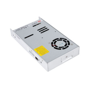 GloboStar® LRS-450-12 90786 MEANWELL Ρυθμιζόμενο Μεταλλικό Τροφοδοτικό PELV για Προϊόντα LED 450W 37.5A – AC 220-240V σε DC 12V – Ρυθμιζόμενο από 10.2VDC έως 13.8VDC – IP20 Μ22.5 x Π12.4 x Υ3.5cm – 3 Χρόνια Εγγύηση