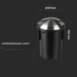 Φωτιστικό 1xMR16 Χωνευτό 2 Δεσμών Αδιάβροχο IP67 Inox V-TAC – 8568