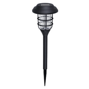 GloboStar® 85704 ΣΕΤ 6 Τεμαχίων Αυτόνομα Ηλιακά Φωτιστικά LED SMD 1W 100lm με Ενσωματωμένη Μπαταρία 250mAh – Φωτοβολταϊκό Πάνελ με Αισθητήρα Ημέρας-Νύχτας Αδιάβροχο IP65 Φανάρι Κήπου Στρογγυλό Θερμό Λευκό 3000K