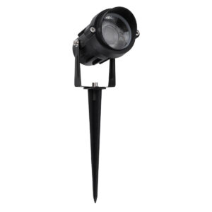 GloboStar® 85814 Προβολάκι Κήπου Καρφωτό – Δαπέδου COB LED 10W 1000lm 35° AC 230V με Ασύρματο Χειριστήριο IR Αδιάβροχο IP66 Πολύχρωμο RGB Dimmable