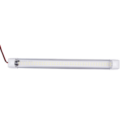 GloboStar® 85822 Φωτιστικό Καμπίνας – Cabinet Light 30CM – LED SMD 2835 10W 1000lm DC 12-85V με Κόλλα Διπλής Όψης 3M – Διακόπτη On/Off – Ψυχρό Λευκό 6000K