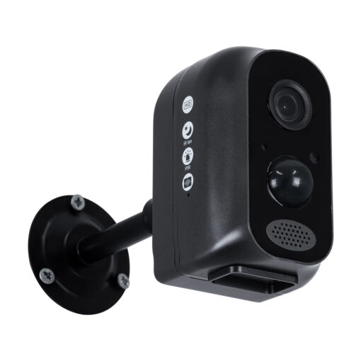 GloboStar® 86026 Επαναφορτιζόμενη Επιτραπέζια/Τοίχου IP Camera 1080P WiFi 90° Μοιρών – 6200mAh – Νυχτερινή Όραση με LED IR – Διπλή Κατέυθυνση Ομιλίας – Ανιχνευτή Κίνησης – Νυχτερινή Λήψη – Θέση SD Κάρτας Max 128GB – 25 Μέρες Stand By