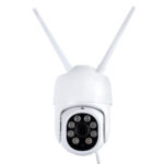 GloboStar® 86042 Ασύρματο Καταγραφικό με Οθόνη – 8 x Camera 2MP 1080P WiFi  360° Μοιρών – Αδιάβροχο IP66 – Νυχτερινή Όραση με LED IR – Διπλή Κατέυθυνση Ομιλίας – Ανιχνευτή Κίνησης – Νυχτερινή Λήψη – Λευκό