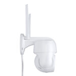 GloboStar® 86042 Ασύρματο Καταγραφικό με Οθόνη – 8 x Camera 2MP 1080P WiFi  360° Μοιρών – Αδιάβροχο IP66 – Νυχτερινή Όραση με LED IR – Διπλή Κατέυθυνση Ομιλίας – Ανιχνευτή Κίνησης – Νυχτερινή Λήψη – Λευκό