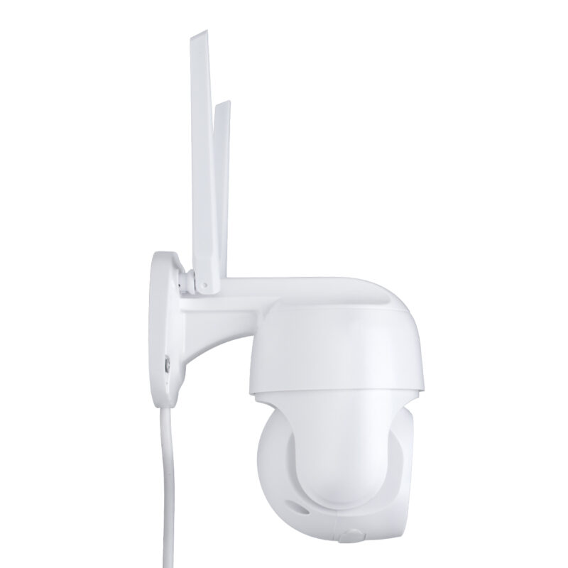 GloboStar® 86042 Ασύρματο Καταγραφικό με Οθόνη – 8 x Camera 2MP 1080P WiFi  360° Μοιρών – Αδιάβροχο IP66 – Νυχτερινή Όραση με LED IR – Διπλή Κατέυθυνση Ομιλίας – Ανιχνευτή Κίνησης – Νυχτερινή Λήψη – Λευκό