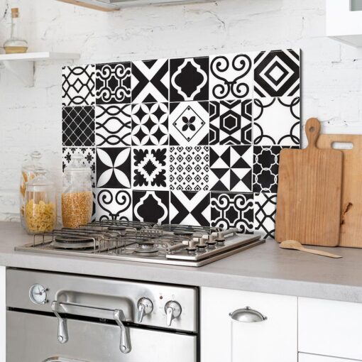 B & W Azulejos πάνελ αλουμινίου εστίας Ango – 86206