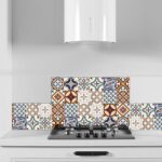 Red Azulejos πάνελ αλουμινίου εστίας Ango – 86209