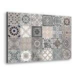Grey Azulejos πάνελ αλουμινίου εστίας Ango – 86210