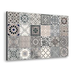 Grey Azulejos πάνελ αλουμινίου εστίας Ango – 86210