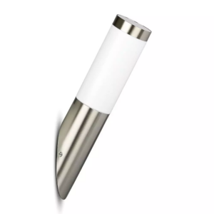 Εξωτερικό επιτοίχιο φωτιστικό  Ε27, με διαγώνια κλίση και σώμα από ανοξείδωτο ατσάλι V-TAC – 8623