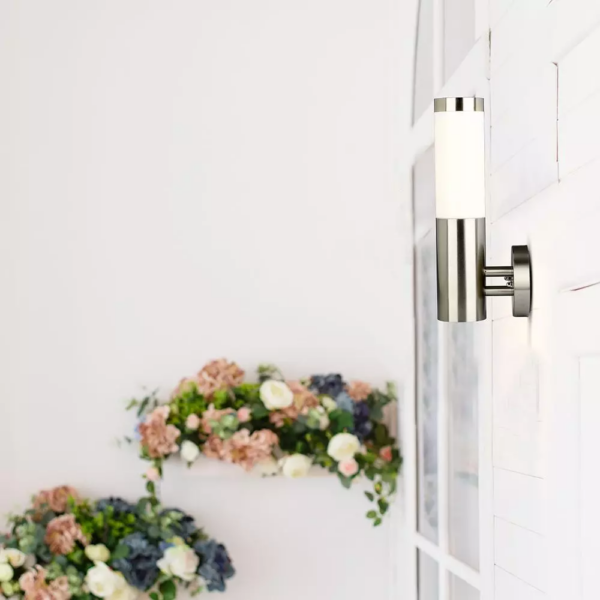 Εξωτερικό επιτοίχιο φωτιστικό  Ε27, σώμα ανοξείδωτο ατσάλι V-TAC – 8624