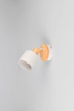 Σποτ Τοίχου/Οροφής SHANTI 1xE14 Γκρι και Ξύλο Trio Lighting – 862700176