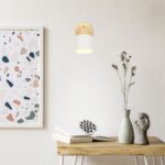 Σποτ Τοίχου/Οροφής SHANTI 1xE14 Γκρι και Ξύλο Trio Lighting – 862700176