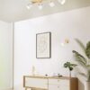 Σποτ Τοίχου/Οροφής SHANTI 1xE14 Γκρι και Ξύλο Trio Lighting – 862700176