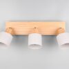 Πολύφωτο Οροφής SHANTI Σποτ 3xE14 Γκρι και Ξύλο Trio Lighting – 862700376