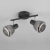 Φωτιστικό Οροφής Σποτ Μαύρο Ματ & Γυαλί TARIFA 2xE14 Trio Lighting – 862800232