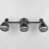 Φωτιστικό Οροφής Σποτ Μαύρο Ματ & Γυαλί TARIFA 3xE14 Trio Lighting – 862800332