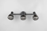 Φωτιστικό Οροφής Σποτ Μαύρο Ματ & Γυαλί TARIFA 3xE14 Trio Lighting – 862800332