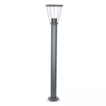 LED αδιάβροχο φωτιστικό δαπέδου IP44, μαύρο σώμα V-TAC – 8629